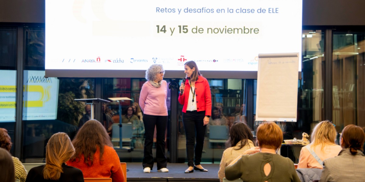 Marisa Hortelano habló sobre las herramientas para la enseñanza de ELE en la infancia.